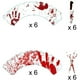 thumbnail image 2 of 2025 Halloween Cake Border Insert Cards Ghost Festival Party Decoration Pumpkin And Bloody Hand Cake, 2 of 6
