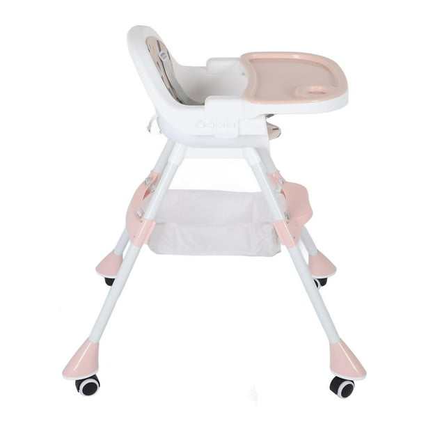 Trona para bebé con bandeja, trona plegable para bebé, trona