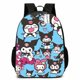 thumbnail image 1 of Sanrio Kulomi-Mochila De tela Oxford transpirable resistente al desgaste, Bolsa Escolar de gran capacidad con dibujos animados japoneses, periféricos de Anime, 1 of 4