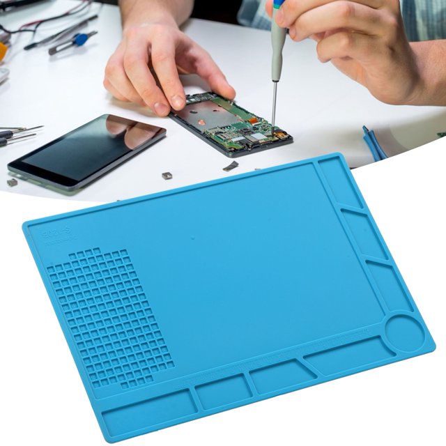 Almohadilla De Reparación De Soldadura Por Calor De Silicona Para La Computadora Del Teléfono