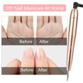 thumbnail image 3 of Electric Nail Cutter, Portable Electric Nail File Set 20,000 Rpm Professional Usb Nail Drill Manicure Pedicure Set With Brush For Home & Salon & Travel, 3 of 7