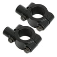 thumbnail image 3 of Toyvian 2-Pack Black Aluminum Motorcycle Handlebar Mirrors with Easy Mounting for Enhanced Safety and Style, 3 of 4