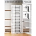 9-Tier Over the Door Pantry Organizer Adjustable Pantry Door Organizers ...