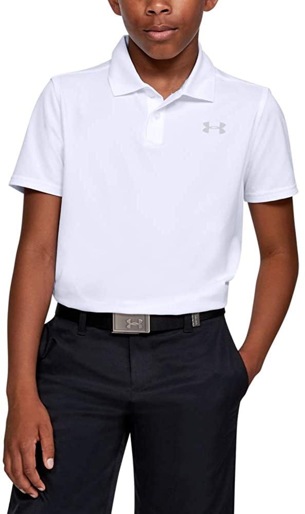 boys under armour golf shirts
