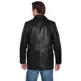 thumbnail image 2 of Scully 650-179-42 Mens Leather Wear Lambskin Blazer with Genuine Ostrich Trim- Black Cherry- Size 42, 2 of 3