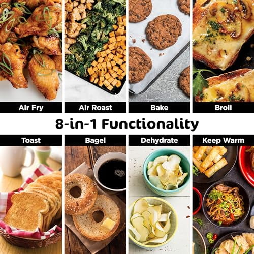 Ninja SP101C Foodi Digital Air Fry Oven in Silver and Black