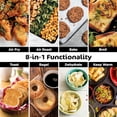 thumbnail image 4 of Ninja SP101C Foodi Digital Air Fry Oven in Silver and Black, 4 of 5