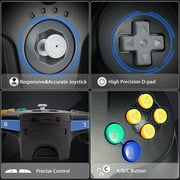 Luxmo 2.4 GHz Wireless Controller for N64 Console , Switch, PC, MacOS, Retropie, Raspberry Pi and Other USB Devices
