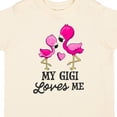 thumbnail image 4 of Inktastic My Gigi Loves Me with Two Flamingos Boys or Girls Toddler T-Shirt, 4 of 5