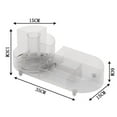 thumbnail image 5 of Shoreew Makeup Organizer Storage Rack with 9 Compartments Large Capacity Transparent 360-Degree Rotating Cosmetic Shelf Storage Holder, 5 of 7