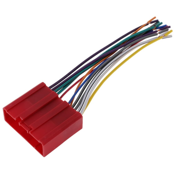 Unique Bargains 70-7903 Car Stereo CD Player Wiring Harness Set Wire Radio Adapter for Mazda 2 2011-2014 1 Pc