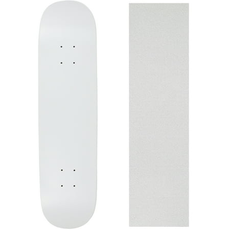 Skateboard Deck Blank Dipped White 8.5  Clear Grip price history on PriceWatchPro