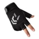 thumbnail image 5 of Guantes de pesca de flecha unisex con corte de 3 dedos Guantes de pesca antideslizantes (Azul), 5 of 5