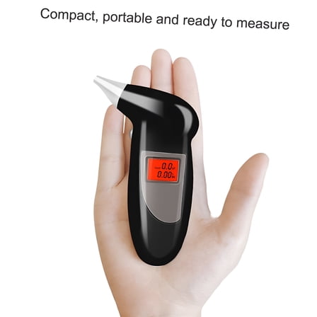 GJX Breathalyzer,Portable Alcohol Tester with Digital Display for Personal and Car Use