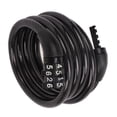 thumbnail image 3 of Bike Cable Lock Four Digit Combination Lock Anti Theft Bicycle Lock for Scooter Motorcycle Door Gate Fence, 3 of 8