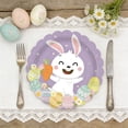 thumbnail image 6 of BAOPAI 20 Piece Party Party Paper Plates Disposable Cartoon Printed Dinner Plates with Cute Bunny and Egg Designs for Festive Celebrations and Holiday Decorations, 6 of 6