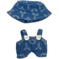thumbnail image 4 of Set de ropa para muñeca, sombrero y mono de 17 cm, estilo J, 4 of 4
