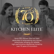 Kitchen Elite 26 Qt French Door Air Fryer Oven, Countertop Cooker with LED Display