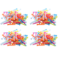 thumbnail image 1 of 400 Pcs Golf Tees 54 mm Plastic Mixed Color, 1 of 5
