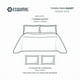 thumbnail image 4 of Funda Duvet Invernal Afelpada Doble Vista con Fundas de Almohada Esquimal (Gris-Gris, Queen Size), 4 of 5