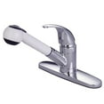 thumbnail image 1 of Kingston Brass GKB6701LL Water Saving Legacy Pull-out Kitchen Faucet, Chrome, 1 of 1