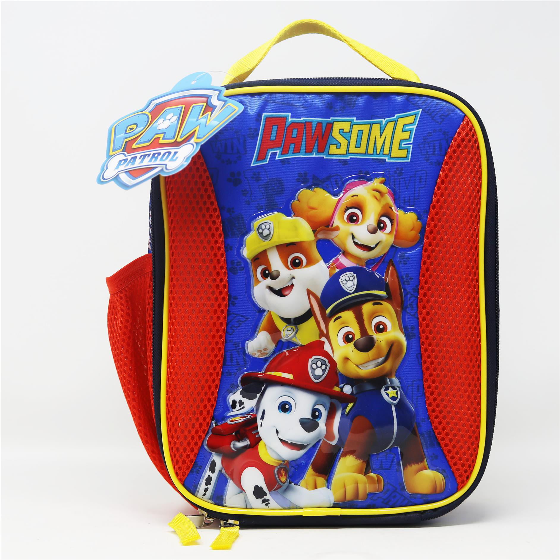 Paw Patrol Rectangle Lunch Bag Blue 843340167640 