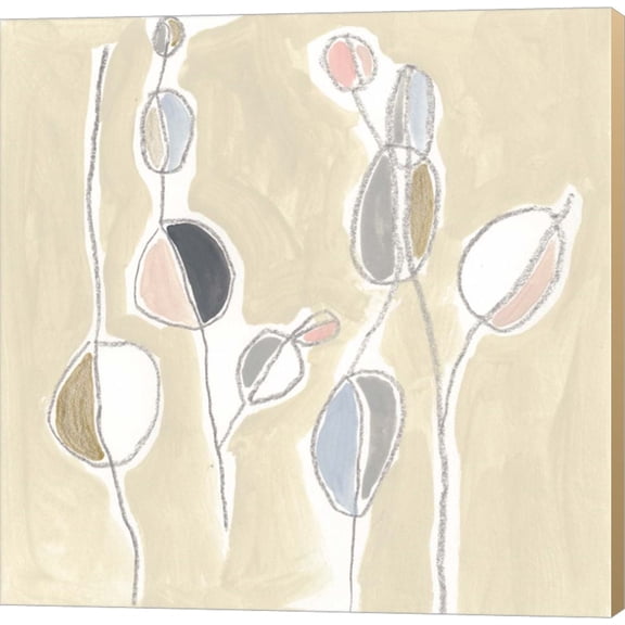 Great Art Now String Garden I by June Erica Vess Canvas Wall Art