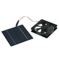 thumbnail image 4 of Ventilador alimentado por panel solar Mini ventilador 5W 6V Ventilador de escape solar Operado por Tomshoo  ventilador eléctrico, 4 of 7