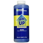 pH UP Liquid pH Adjuster - 1 Quart - by General Hydroponics - Microgreens, Seed Starting