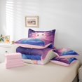 thumbnail image 6 of Manfei Kawaii Axolotl 7 Pieces Full Size Bedding Sets,Ocean Aniaml Salamander Full Size Bed in a Bag,Pink Reversible, 6 of 7
