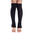 thumbnail image 1 of Peplum Frill Long Crop Mujer Medias de punto Calcetines sin dedos Botas Pile Girl Stocking Inevent PS11641-01, 1 of 7