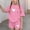 Pink, variant on Cethrio Girls Activewear Outfit Sets Size 14-16, Summer Short Sleeve 2 Piece Casual Kids' Athletic Clothing Sets Pink