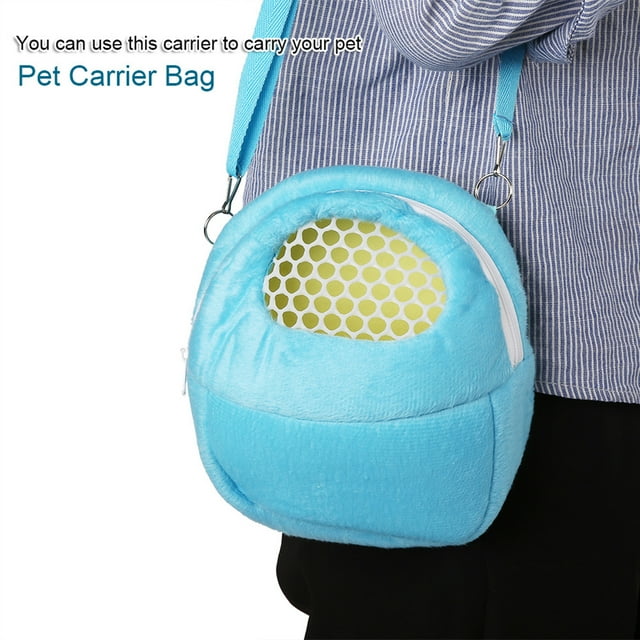 Bolsa transportadora para mascotas Bling Bling M azul
