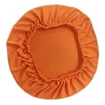 thumbnail image 6 of 2pcs Stretch Spandex Chair Seat Slipcover and Backrest Cover, Washable Chair Slipcovers fit for Office Computer Chairs, Dining Room Chairs, Bar Wedding Party Decor Orange, 6 of 8