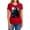 Red, variant on The Hobbit Thorin Poster Women's T Shirt, Red, Small