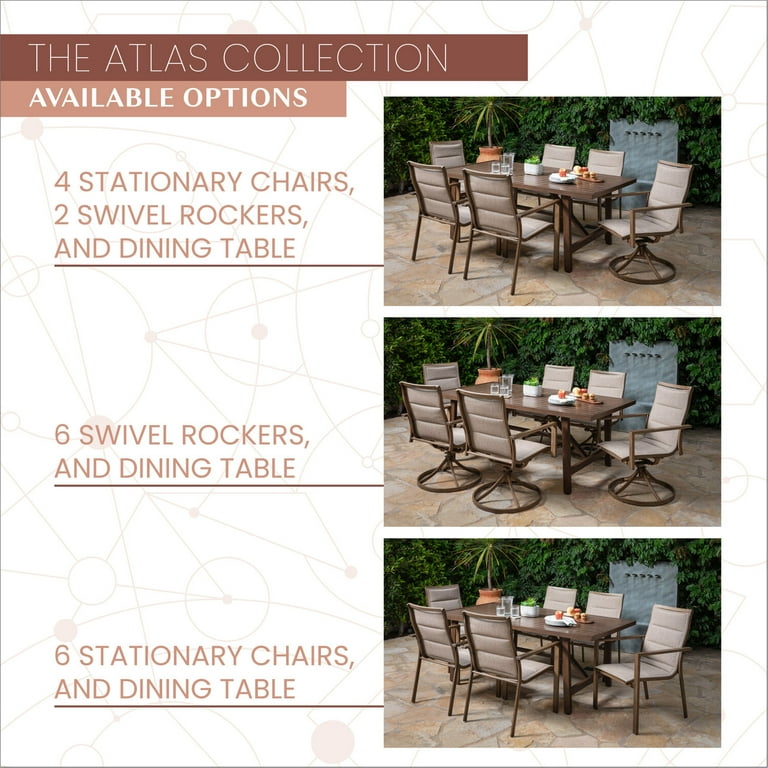 Crest ridge 7pc dining set sale