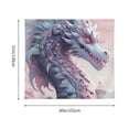 thumbnail image 3 of Xecao Dragon1 patten Tapestry 60x51 Inches Wall Hanging Poster Tapestry for Living Room Bedroom Home Decor, 3 of 6