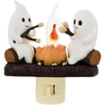thumbnail image 4 of Luz de noche parpadeante con forma de fogata de fantasmas para Halloween, luz de noche con llama parpadeante de fogata de fantasmas asados, luz de noche parpadeante con forma de fogata de fantasmas, d, 4 of 6