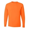 thumbnail image 1 of Jerzees Dri-Power 50/50 Algodón/Poly Camiseta de manga larga Naranja de seguridad 3XL Jerzees 29LSR, 1 of 1