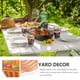 thumbnail image 5 of Letrero decorativo para jardín con forma de estaca para césped, calabazas apiladas, decoración de otoño, Acción de Gracias, sin marca, 5 of 6
