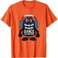 thumbnail image 1 of Dance Starter Funny Smiling Mascot with Glasses and Headset T-Shirt, 1 of 1