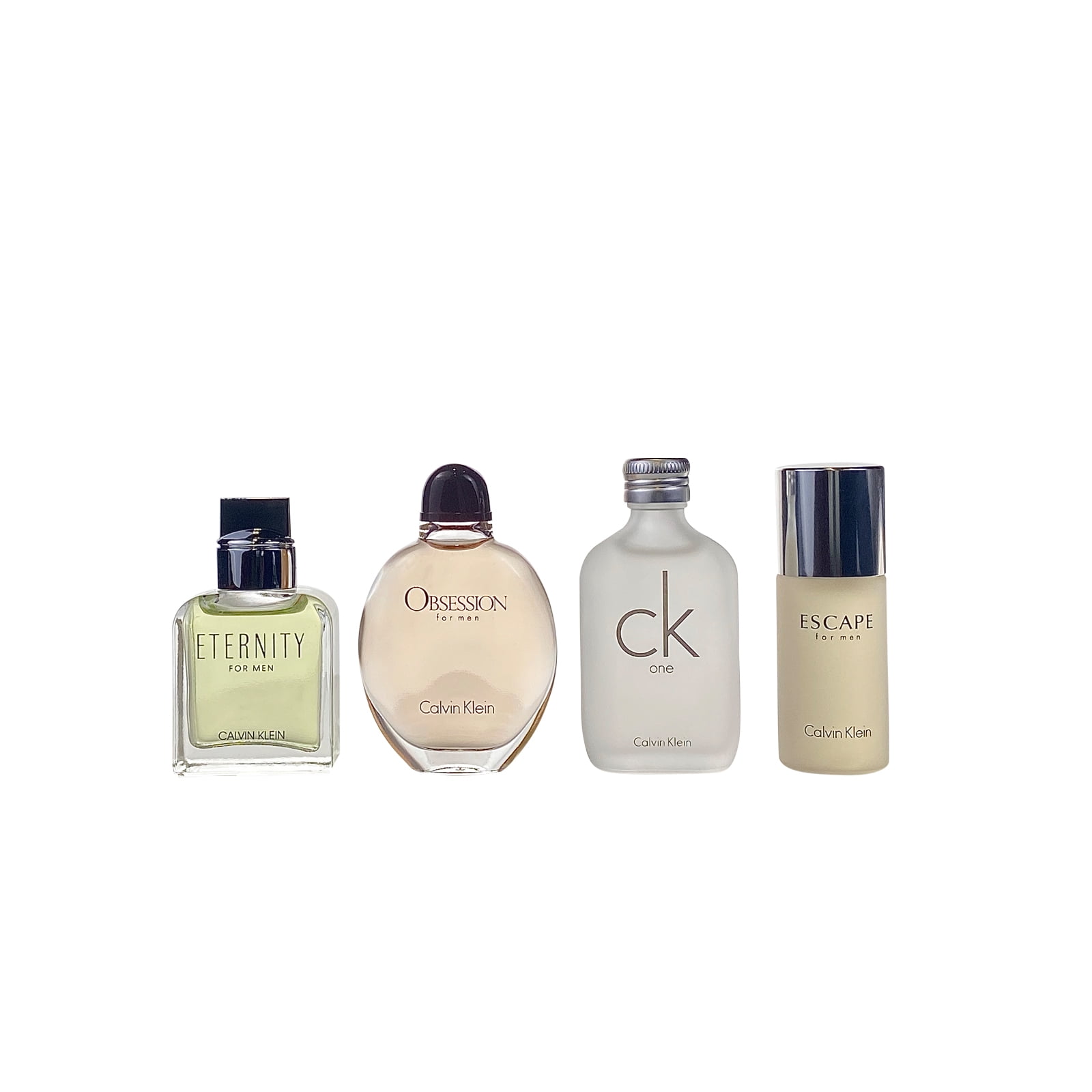 Calvin Klein Assorted Cologne Gift Set for Men, 4 Pieces 