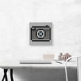 thumbnail image 2 of ARTCANVAS Photography Photo Camera Emoticon Jewel Pixel Canvas Art Print - Size: 12" x 12" (0.75" Deep), 2 of 9