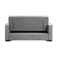 thumbnail image 5 of Malti 77 Inch Sofa with Pull Out Bed- Gray Polyester- 2 Pillows- Solid Wood, 5 of 7