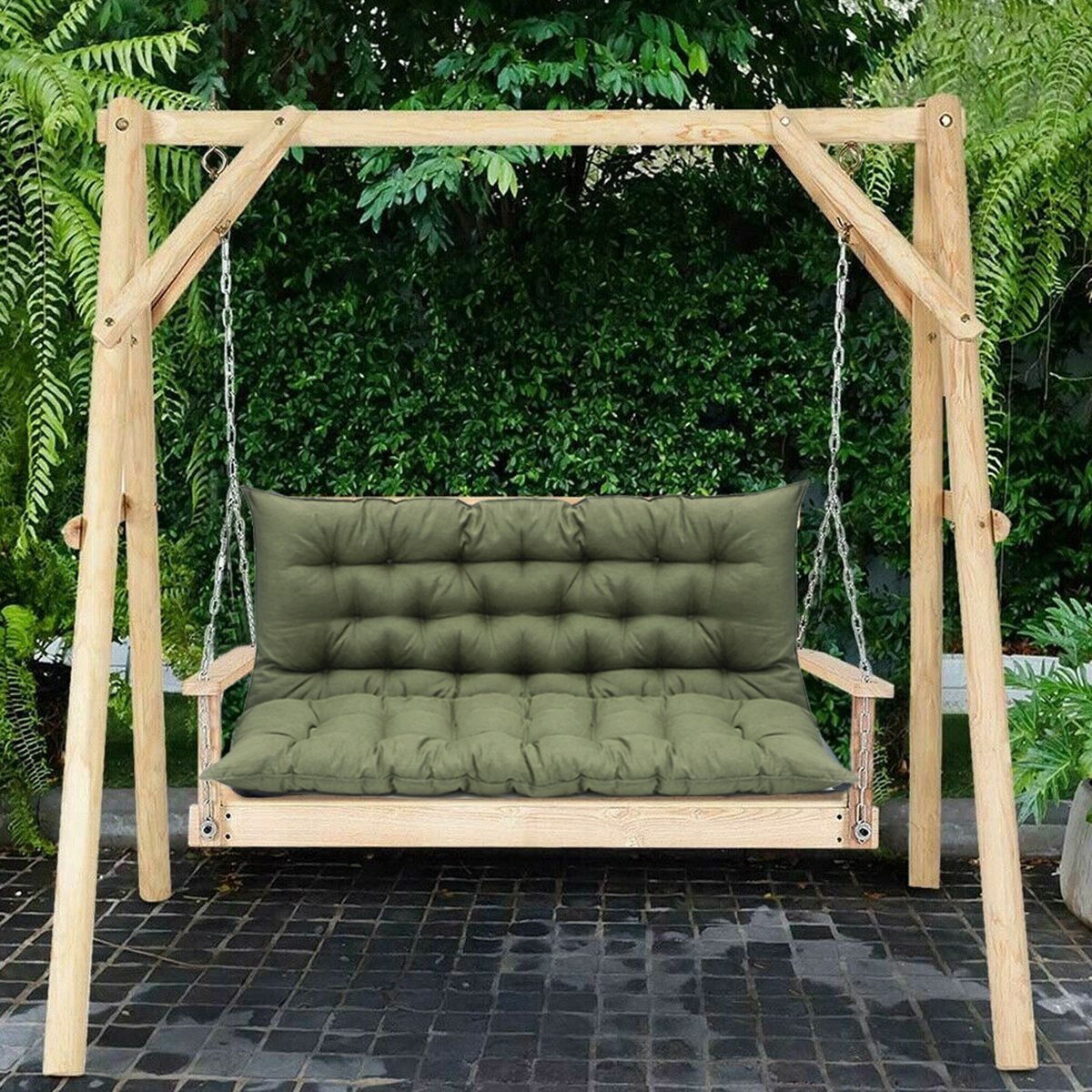 swing bench seat cushions