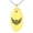 Gold, variant on Stainless Steel Greek Mythology Pegasus Engraved Small Oval Charm Pendant Necklace