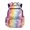 Rainbow Horse, variant on FUIALDOLG Cartoon Capybara & Axolotl with Heart Pattern Book Bag with Multi-Pocket Lightweight Zaino per ragazze, Waterproof 17 Inch Schoolbag for Daily Use Back to School Travel