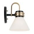 thumbnail image 3 of 55153BK Kichler Lighting Farum - 1 Light Wall Sconce-9.5 Inches Tall and 7.25 Inches Wide-Black Finish, 3 of 4