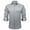 Gray, variant on BRGZLK Men Business Casual Satin Shirt Long Sleeve Turn Down Collar Trendy Cozy Button Up Shirt Top Party Shirt Purple L