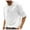 White, variant on Christmas! Ohufall Mens Shirts,Long Sleeve Shirts for Men,Casual Solid Color V-Neck Collar Long Sleeve Pullover Blouse Tops